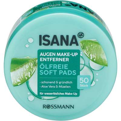 Isana olajmentes sminkeltávolító korong - 50 db
