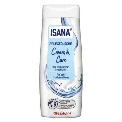 Isana Cream & Care tusfürdő - 300 ml