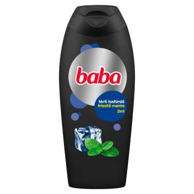 Baba férfi tusfürdő mentakivonattal - 400 ml
