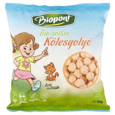 Biopont gluténmentes sótlan kölesgolyó - 75 g