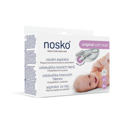Nosko orrszívó (aspirátor) puhafejjel 0 éves kortól - 1 db