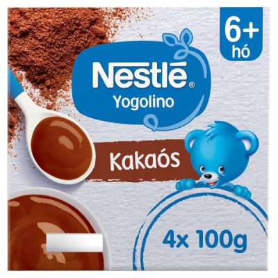 Nestlé Yogolino kakaós desszert 6 hónapos kortól 4x100g - 400 g