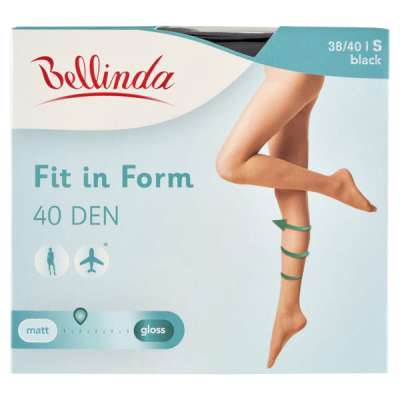 Bellinda Fit In Form Fekete S Harisnya - 1 db