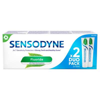 Sensodyne Fluoride fogkrém 2x75 ml - 150 ml