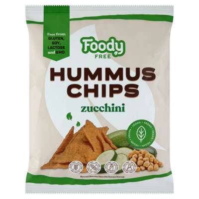 Foody free hummus chips cukkinivel - 50 g