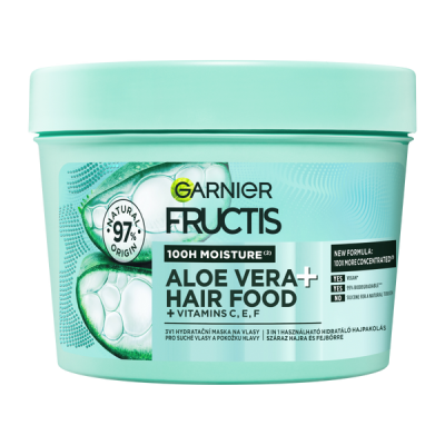 Garnier Fructis Hair Food Aloe Vera hajpakolás - 400 ml