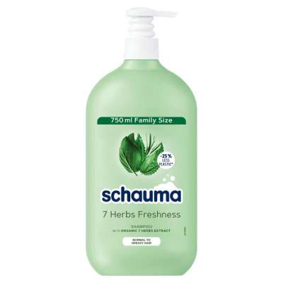 Schauma 7 Herbs Freshness lelapulás elleni sampon zsíros hajra - 750 ml