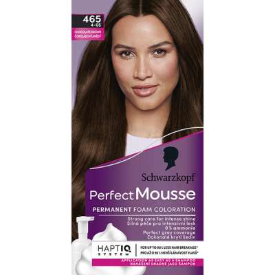 Schwarzkopf Perfect Mousse hab állagú hajfesték 465 csokoládé - 1 db