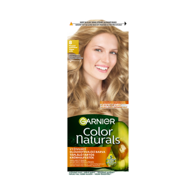 Garnier Color Naturals Tartós hajfesték 8 Világos szőke - 112 ml