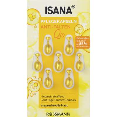 Isana Q10 Anti-ránc ápoló kapszulák - 7 db