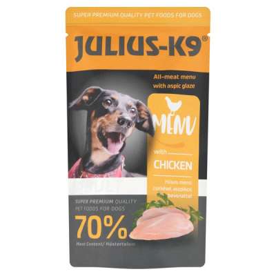 Julius- K9 alutasak kutyáknak, csirke - 125 g