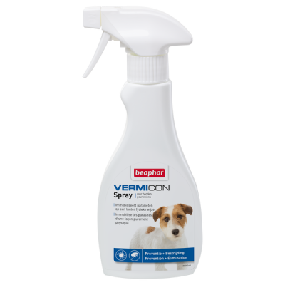 Vermicon spray kutyáknak bolha és kullancs ellen - 250 ml
