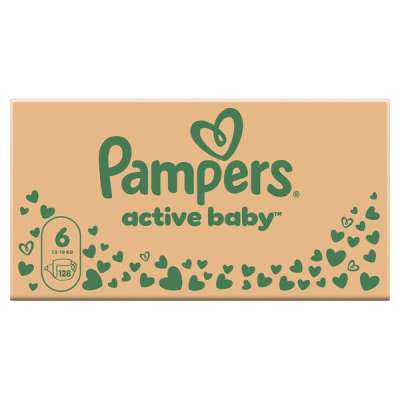 Pampers Active Baby pelenka 13-18 kg, méret: 6 - 128 db