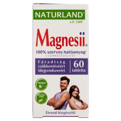 Naturland Magnézium Tabletta - 60 db