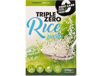 Forpro Carb Control Triple Zero Pasta rizs - 270 g