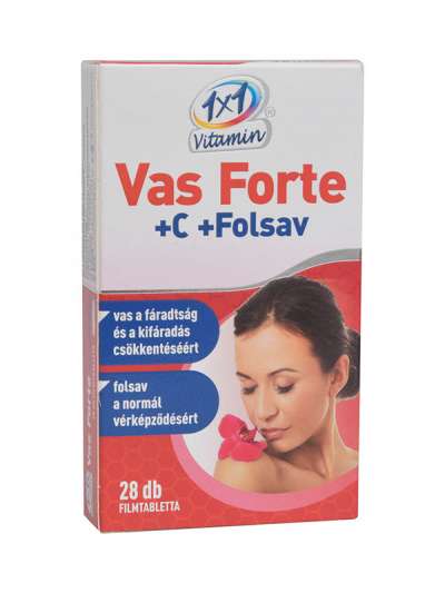 1x1 Vitamin Vas Forte Bioperin 500mg Tabletta - 28 db