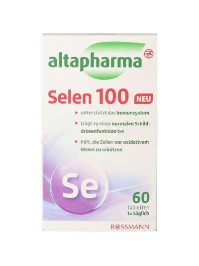 Altapharma Szelén 100 étrendkiegészítő tabletta -  60db