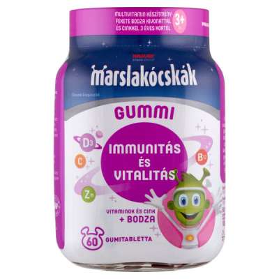 Marslakócskák gumivitamin bodzával - 60 db