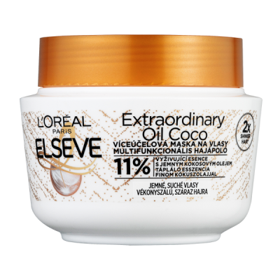 L'Oréal Paris Elseve Extraordinary Oil Coco hajpakolás kókuszolajjal - 300 ml