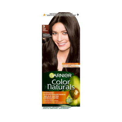 Garnier Color Naturals tartós hajfesték /3.0 sötétbarna - 112 ml