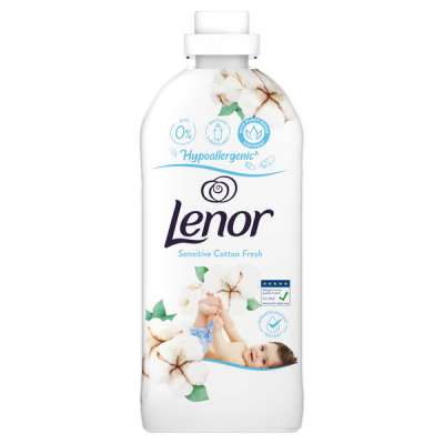 Lenor Sensitive Cotton Freshness öblítő 48 mosáshoz - 1200 ml
