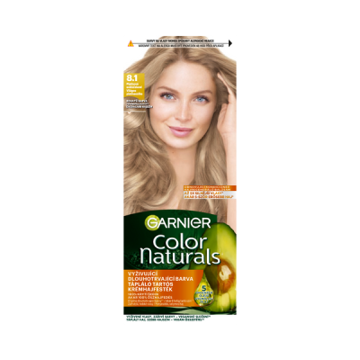 Garnier Color Naturals tartós hajfesték /8.1 Világos platinaszőke - 112 ml