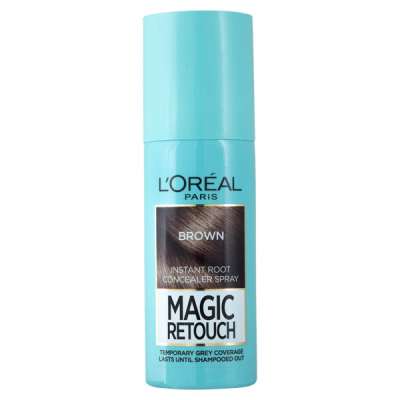 L'Oréal Paris Magic Retouch Hajtőszínező spray, barna 75 ml - 1 db
