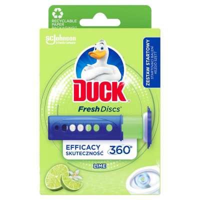 Duck Fresh Discs Lime WC-öblítő korong - 36 ml