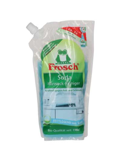Frosch konyhai tisztítószer utántöltő, szóda kivonattal - 950 ml