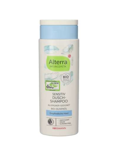 Alterra parfümmentes tusfürdő-sampon - 250 ml