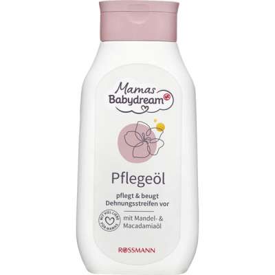 Babydream Mamas testápoló olaj kismamáknak - 250 ml