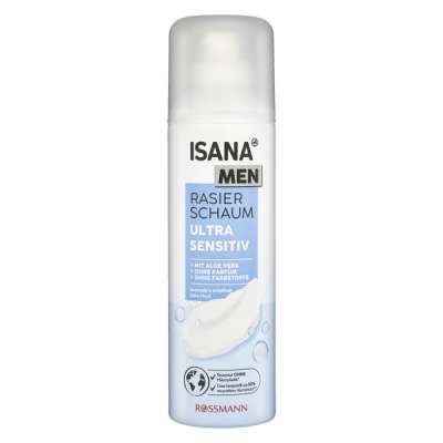 Isana Men Ultra Sensitive borotvahab - 300 ml