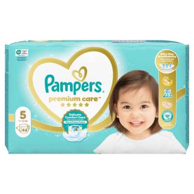 Pampers Premium Care pelenka  11-16 kg, méret: 5 - 44 db