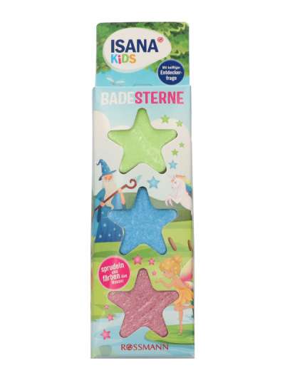 Isana kids fürdő csillagok - 3 db