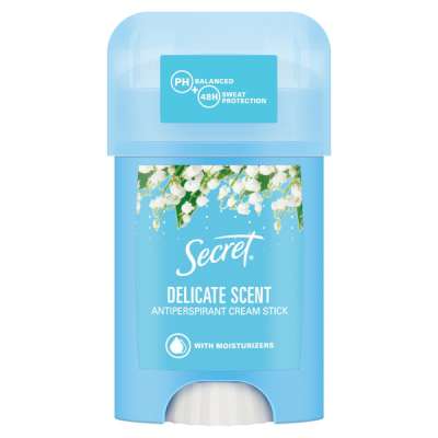 Secret Key Platinum Power Delicate női izzadásgátló krémdezodor - 40 ml