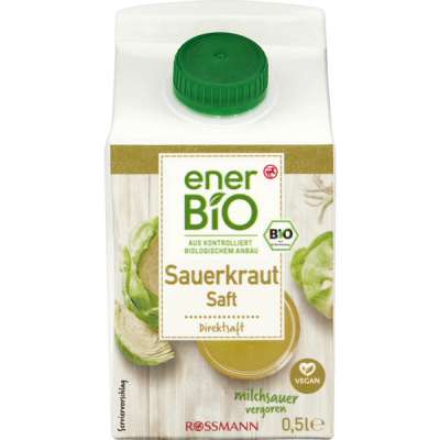 enerBiO savanyúkáposztalé - 500 ml