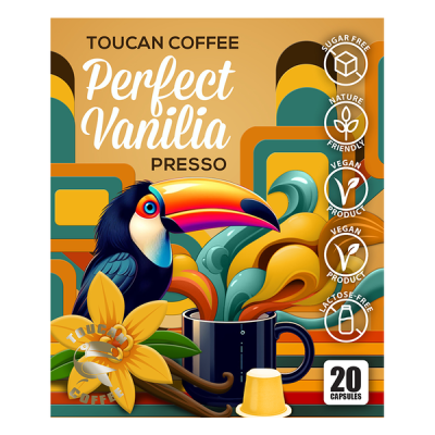 Toucan Percect Vanília Nespresso kávékapszula - 20 db