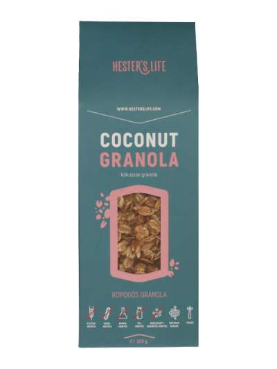 Hester's life coconut granola - 320 g