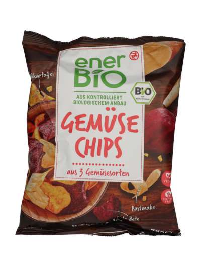 enerBio Zöldségchips - 75 g