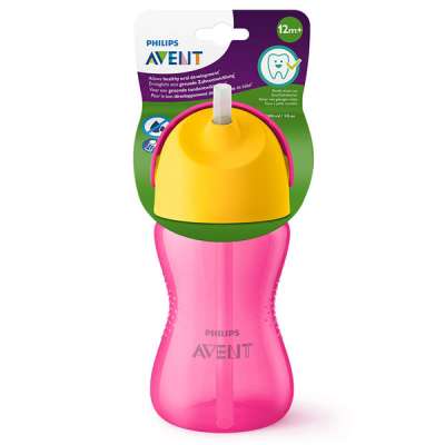 Philips Avent Bendy szívószálas itatópohár 12 hónapos kortól 300 ml-es - 1 db