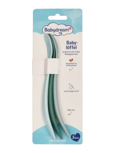 Babydream extrahosszú kiskanál - 3 db