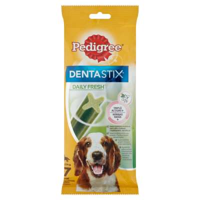 Pedigree jutalom falat kutyáknak denta daily fresh medium - 7 db