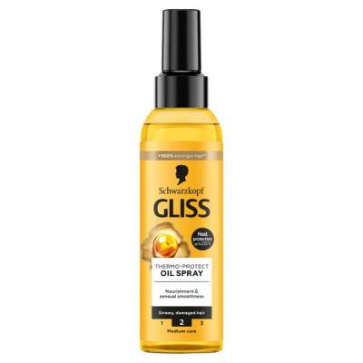 Gliss hővédő hajolaj spray - 150ml