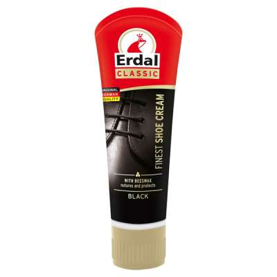 Erdal Classic fekete finombőr ápoló cipőkrém, méhviasszal - 60 ml