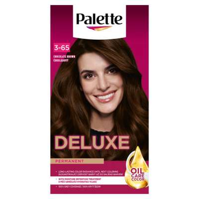 Palette Deluxe 3-65 csokoládé intenzív krémhajfesték (750) - 1 db