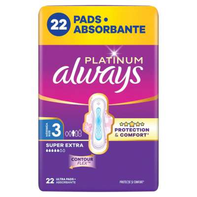 Always Platinum Day & Night egészségügyi betét - 22 db