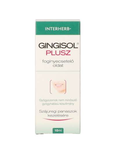 Interherb Gingisol Plus fogínyecsetelő oldat - 10 ml