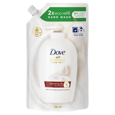 Dove Nourishing Silk folyékony krémszappan - 500 ml