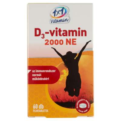 1x1 Vitamin D3 2000Ne filmtabletta - 60 db