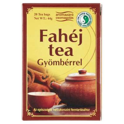 Dr. Chen Patika Fahéj Tea Gyömbérrel - 20 db